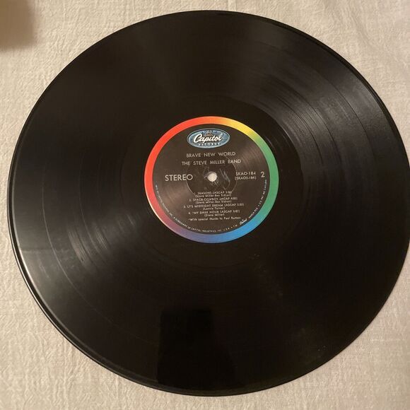 The Steve Miller Band  Brave New World  33RPM Capitol Records  1969 - Picture 12 of 15